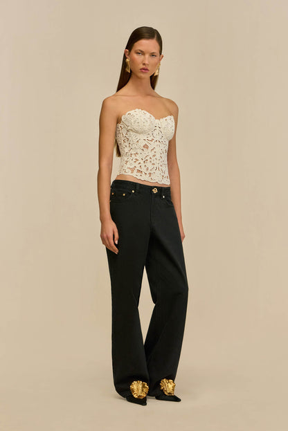 ZAIRE TOP - OFF WHITE