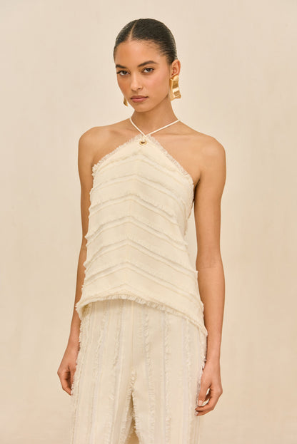 VENEZIA TOP - OFF WHITE