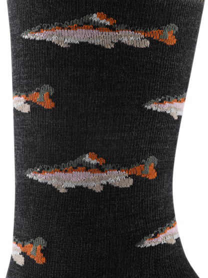 Men's Spey Fly Crew | Charcoal